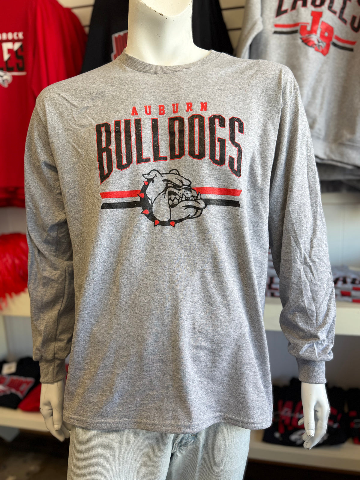 Auburn Bulldogs Gildan LS Tee