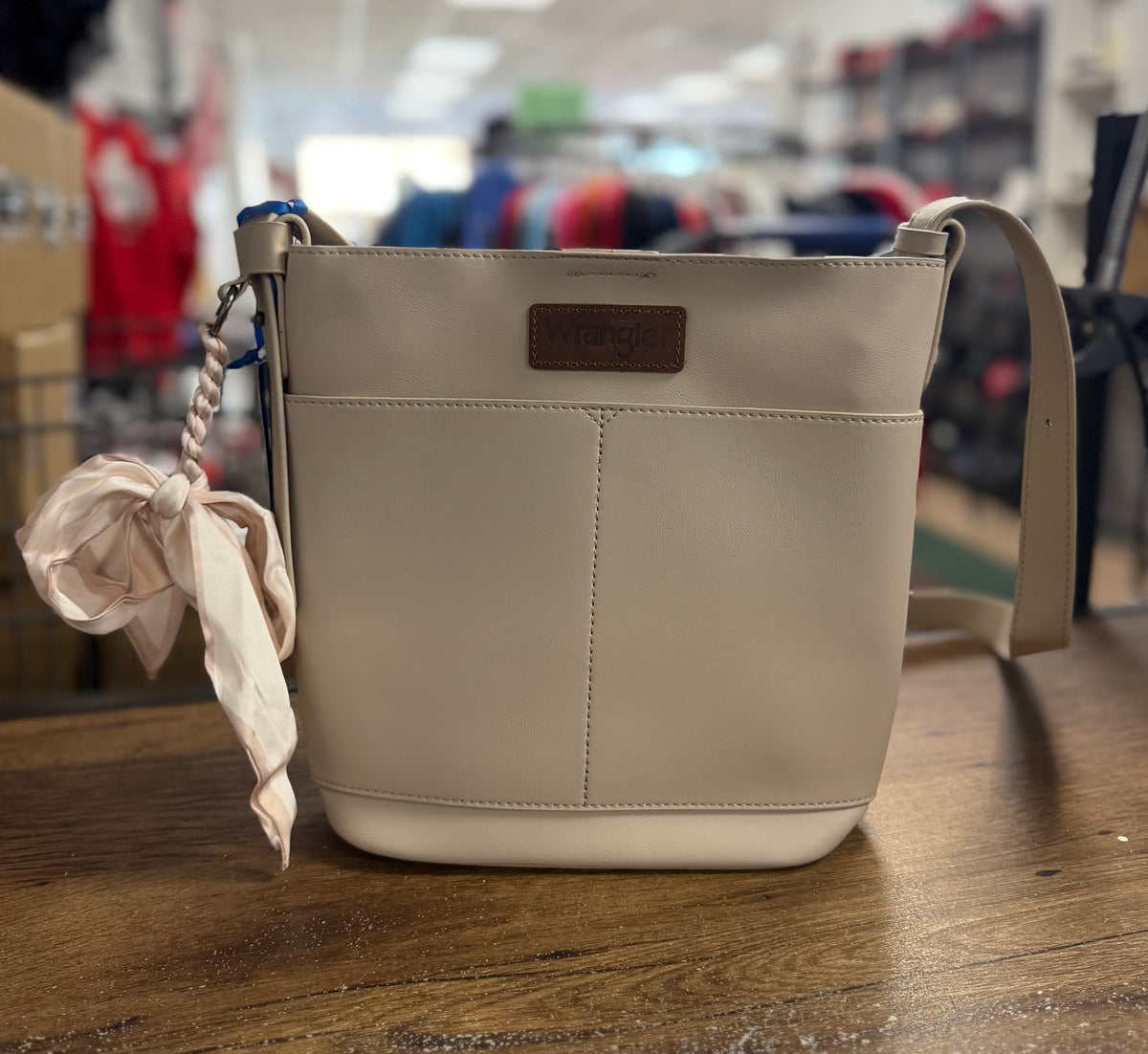 Wrangler Crossbody Purse With Scarf