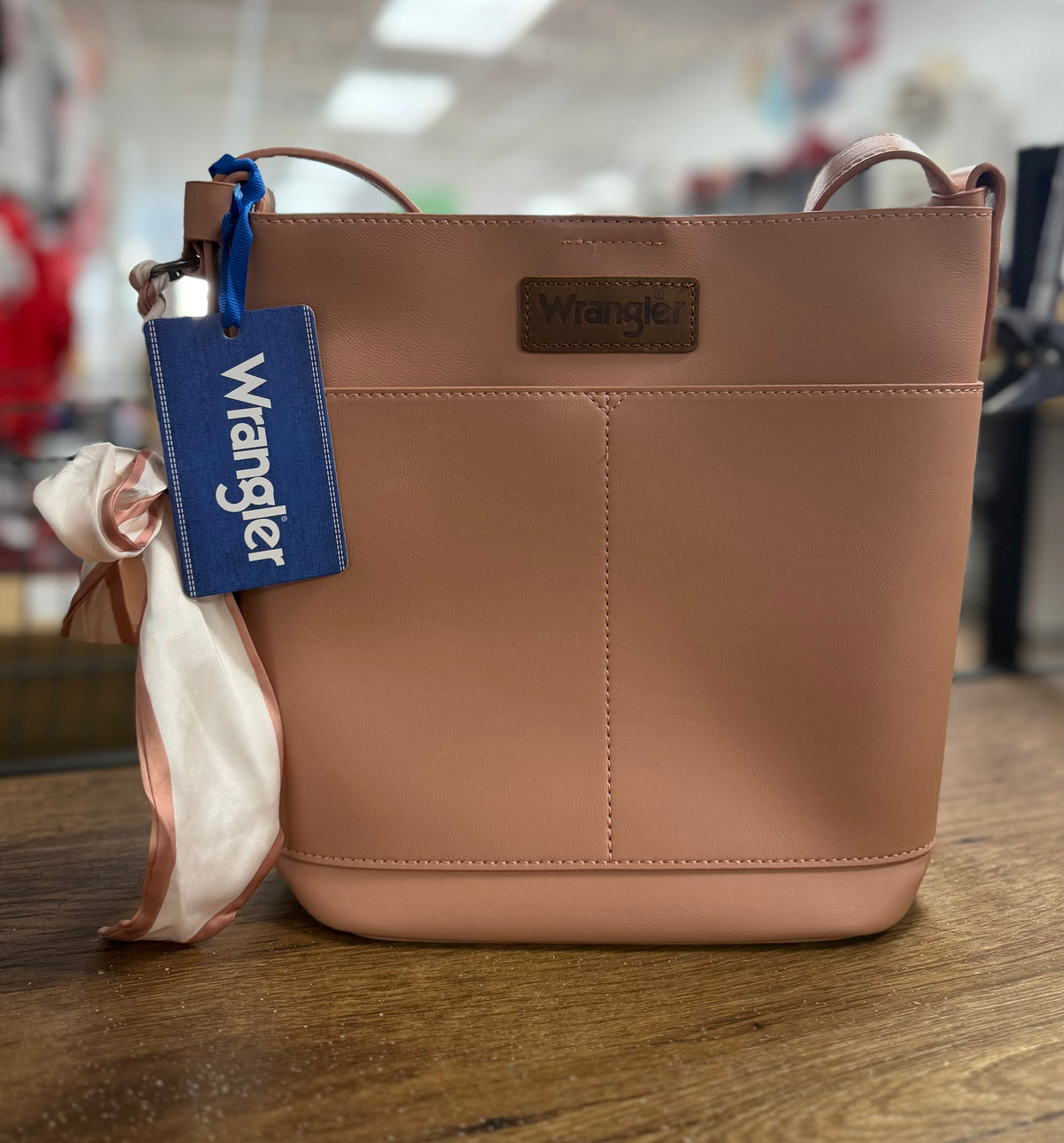 Wrangler Crossbody Purse With Scarf