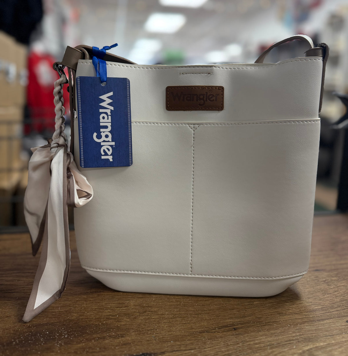 Wrangler Crossbody Purse With Scarf