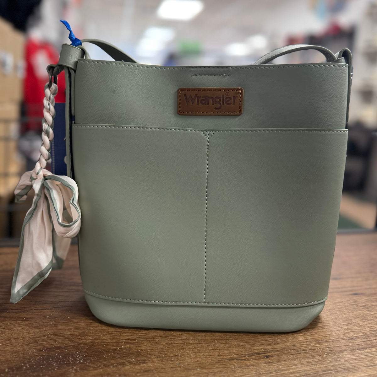 Wrangler Crossbody Purse With Scarf