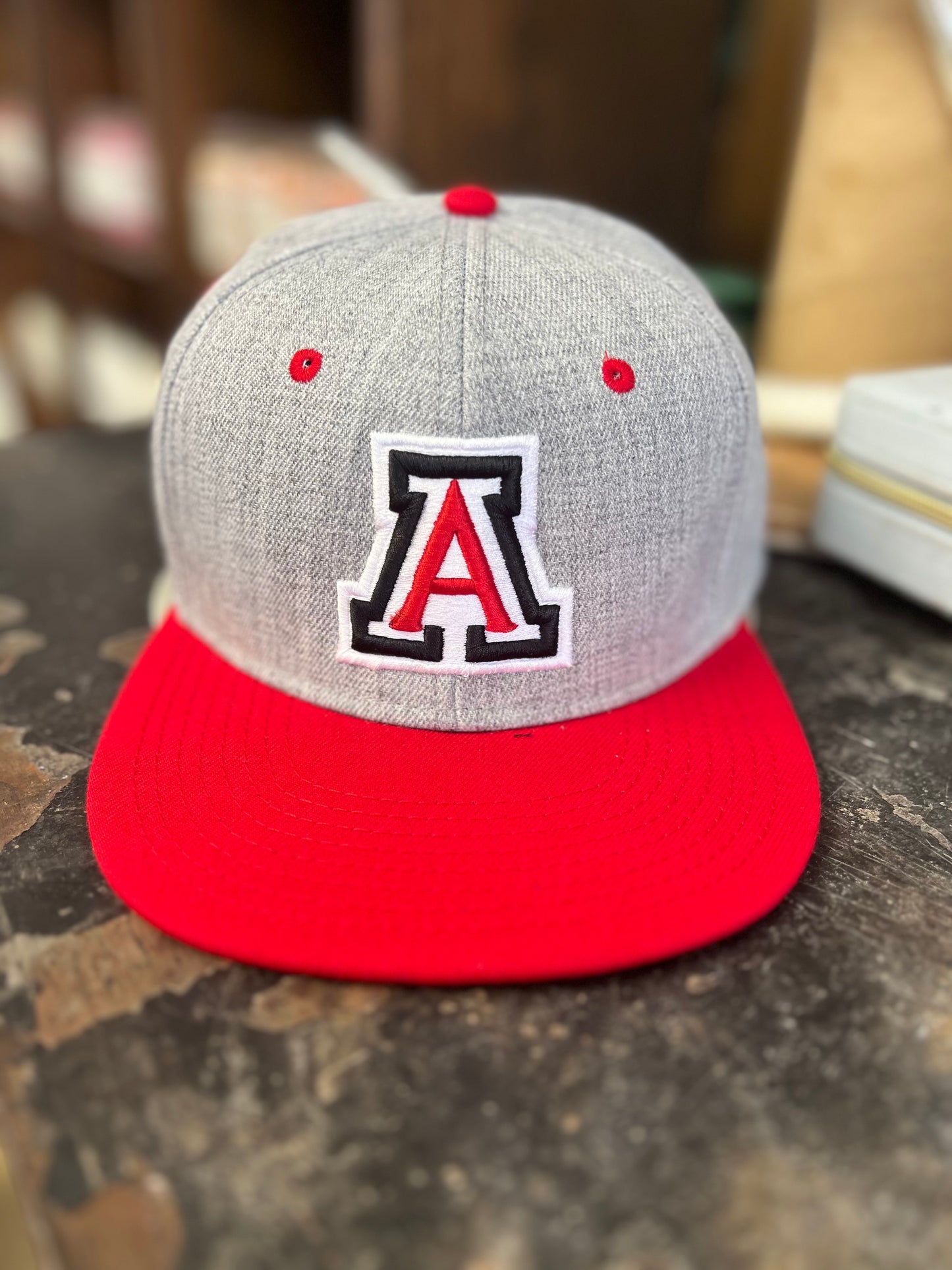 Auburn A 6 Panel Snapback Hat