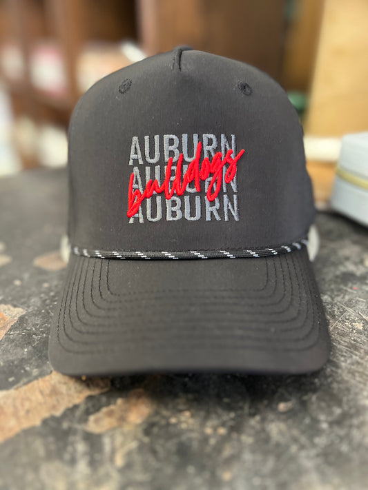 Auburn Triple Bulldogs Rope Hat