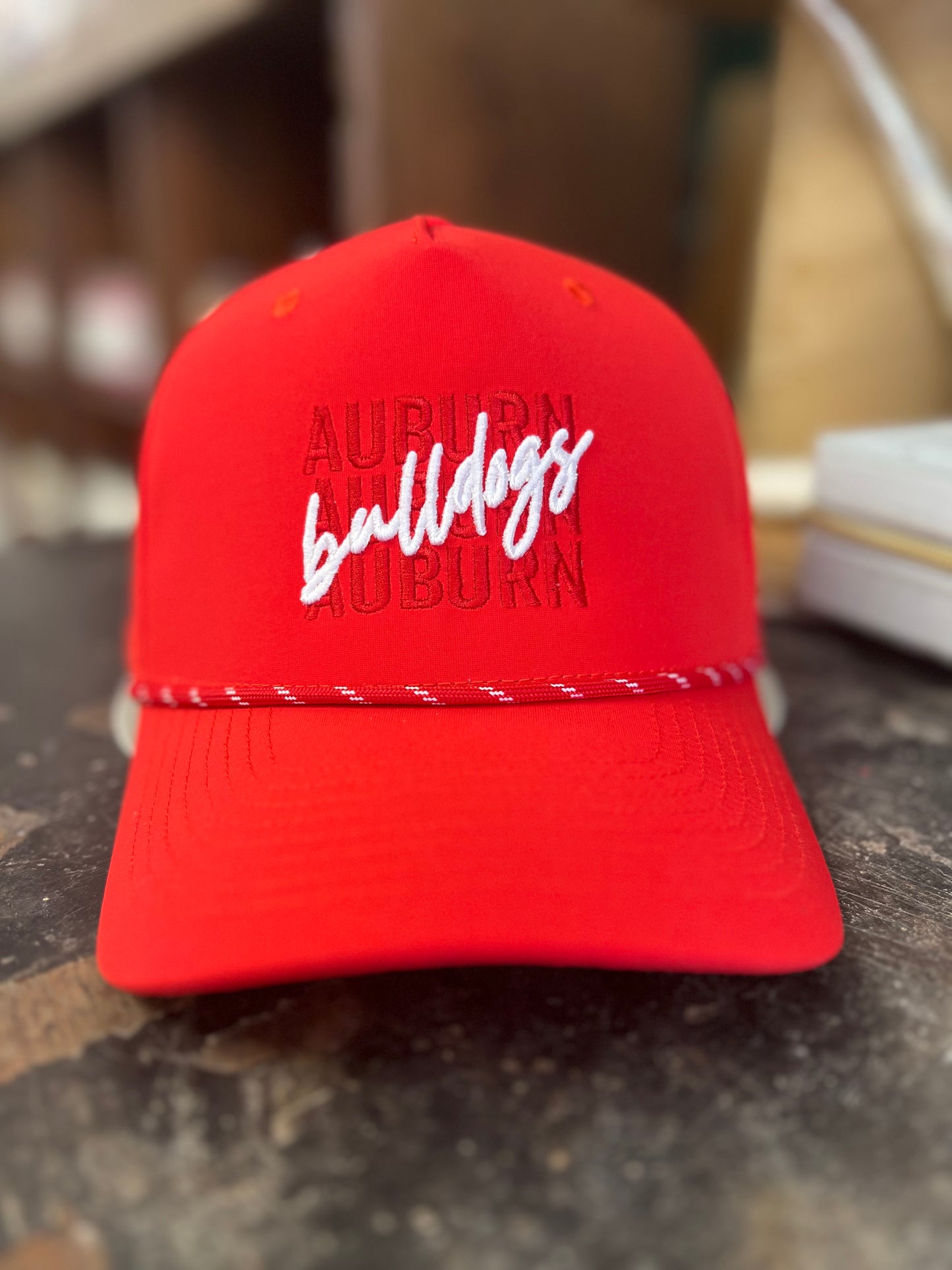 Auburn Triple Bulldogs Rope Hat