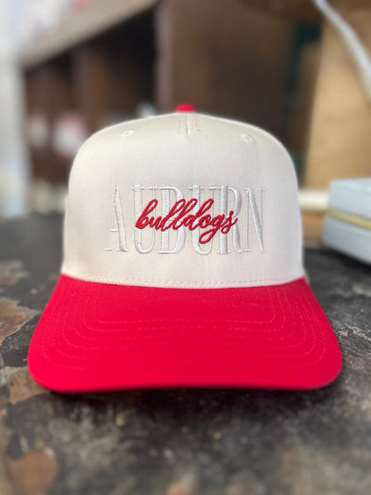 Auburn Bulldogs Monotone 5 Panel Hat