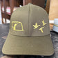 NE Duck Hunting Monotone Hat