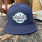 Busch Nebraska Patch Flat Bill Snapback Hat