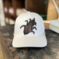 Nebraska Corn Cob Leather Patch Flexfit Hat L/XL