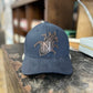 Nebraska Corn Cob Leather Patch Flexfit Hat L/XL