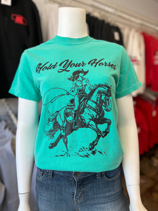 Hold Your Horses CC Tee