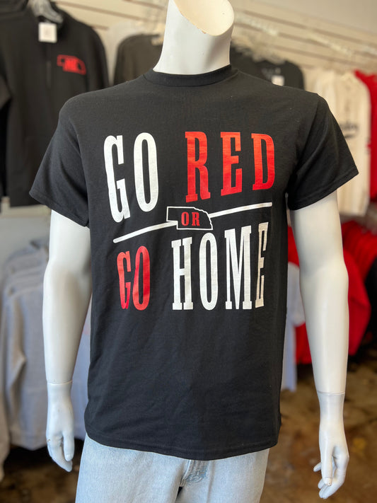 Go Red Or Go Home Gildan Tee