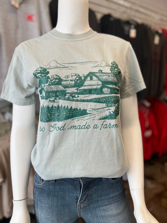 God Made A Farmer CC Tee