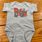 Checkered Bulldogs Onesie