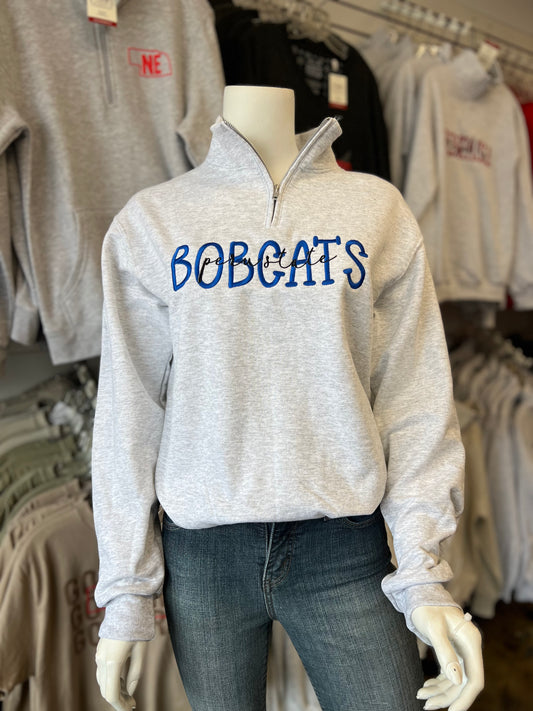 Jerzees Bobcats Qtr Zip