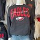 Eagles Overlay Pocket Crewneck