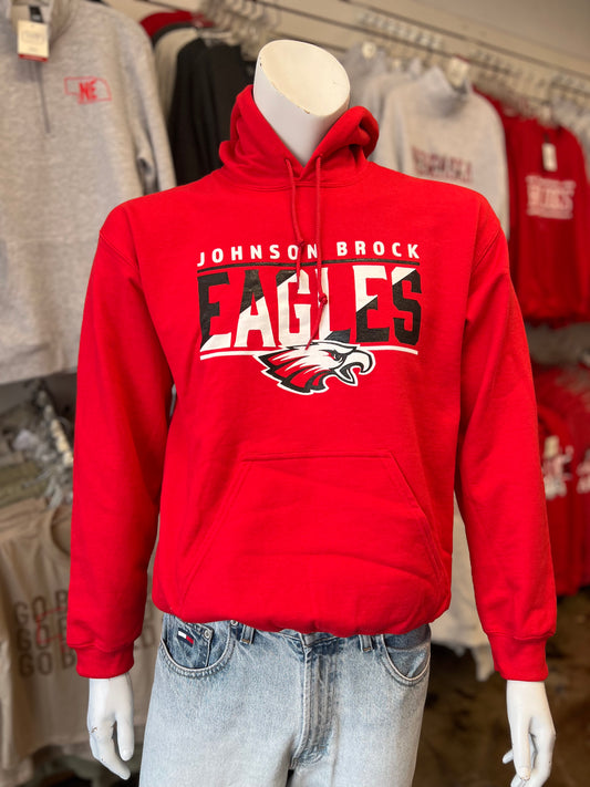 Eagles Slant Design Hoodie Youth
