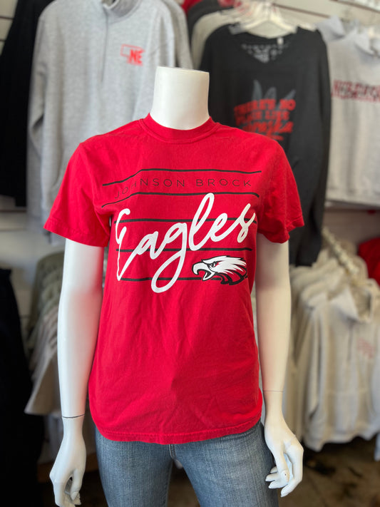 Johnson-Brock Eagles Line Design CC Tee