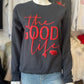 Metallic Puff The Good Life Crewneck