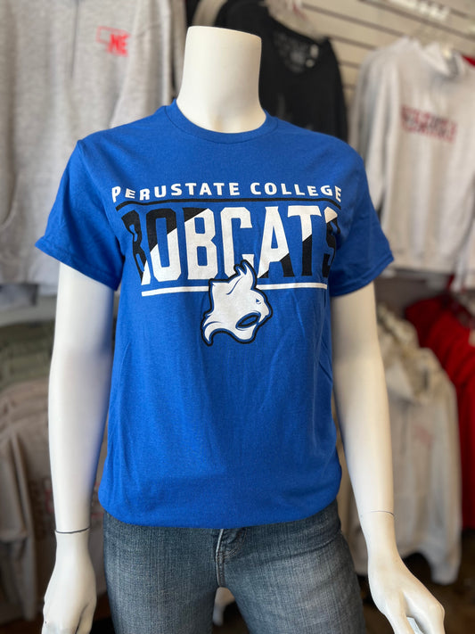 PSC Bobcats Slant Design Gildan Tee