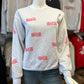 All Over NE Design Gildan Crewneck
