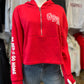 GBR Half-Zip Crop Hoodie