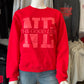 Oversized NE Gildan Crewneck