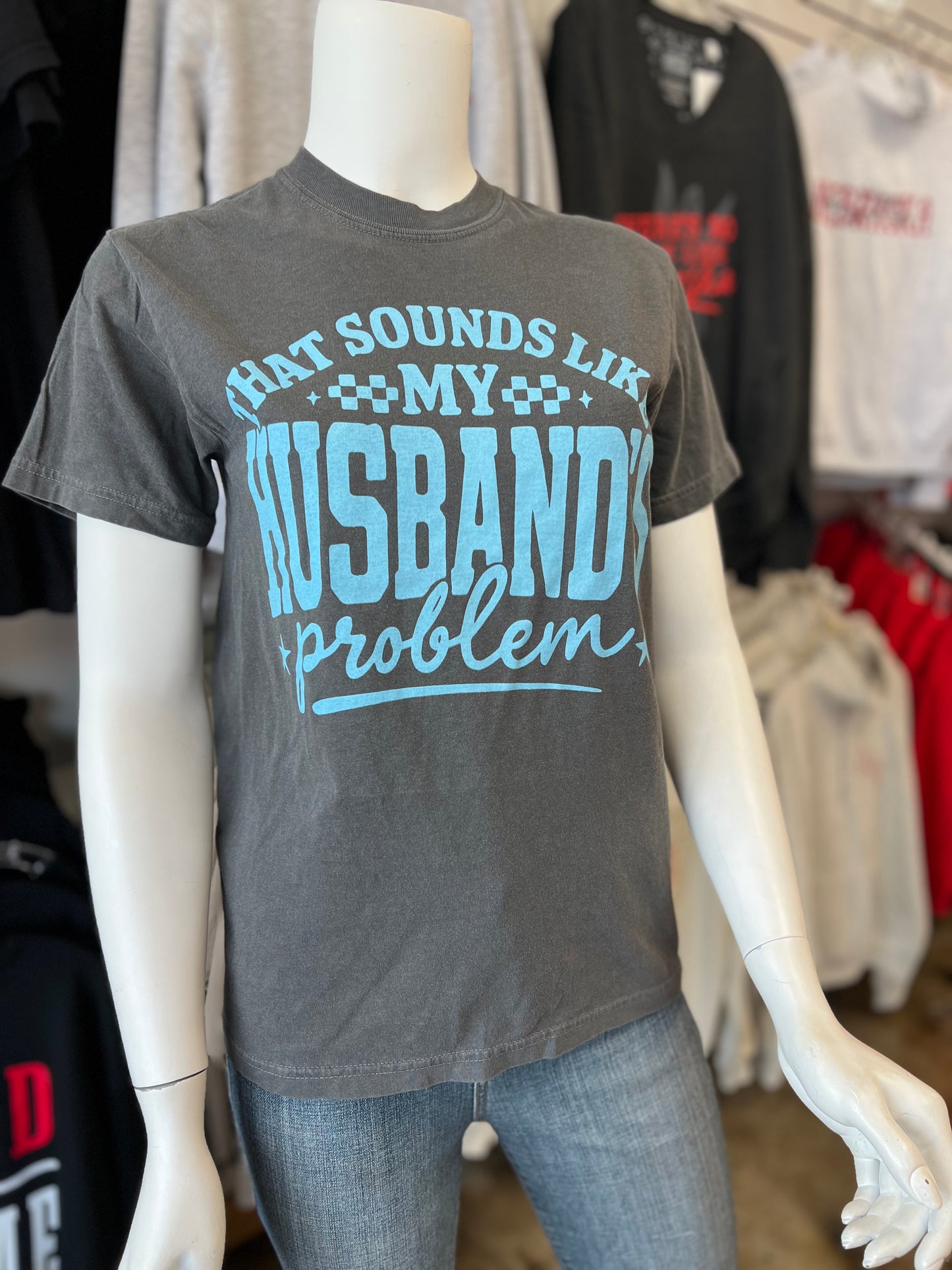 Husband's Problem CC Tee