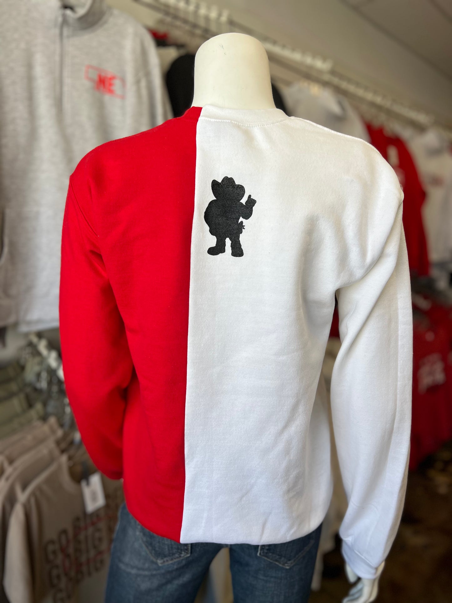 Talk Herbie To Me Half Split Crewneck