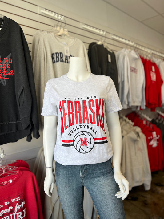 NE Volleyball B&C Tee