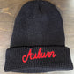 Auburn Chain Stitch Beanie