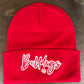 Bulldogs Script Stocking Cap