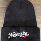 Nebraska Script Beanie