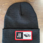 JB Block Patch Beanie