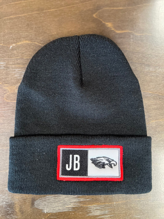 JB Block Patch Beanie
