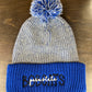 PSC Bobcats Overlay Beanie With Pom