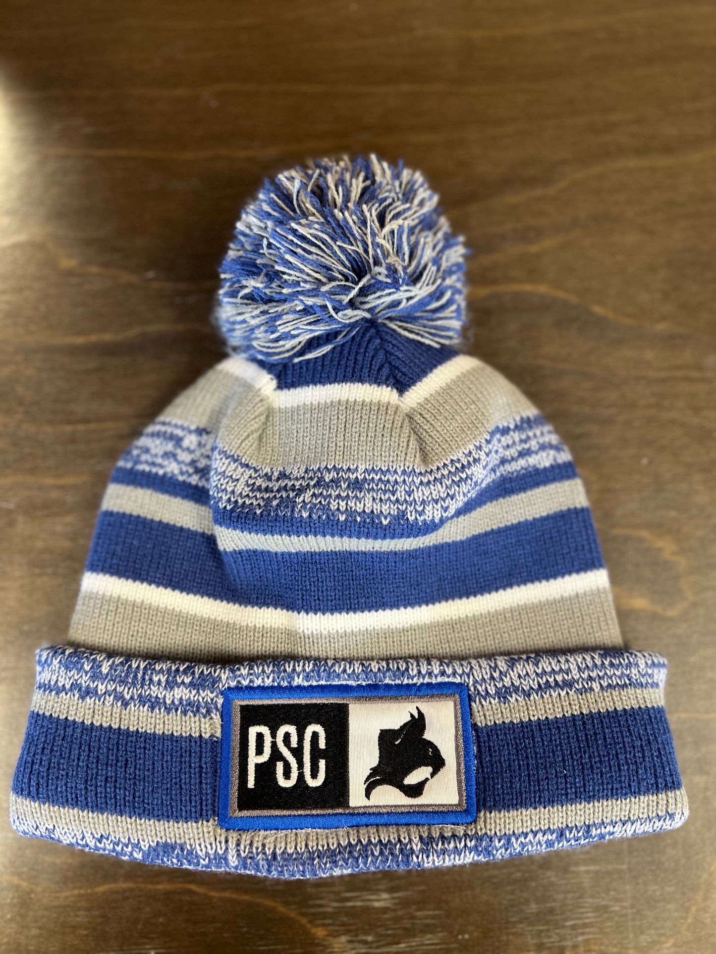 PSC Box Patch Beanie With Pom