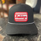 Bulldogs Script Patch Black Rope Hat
