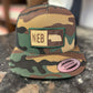 NEB Block Patch Camo Hat