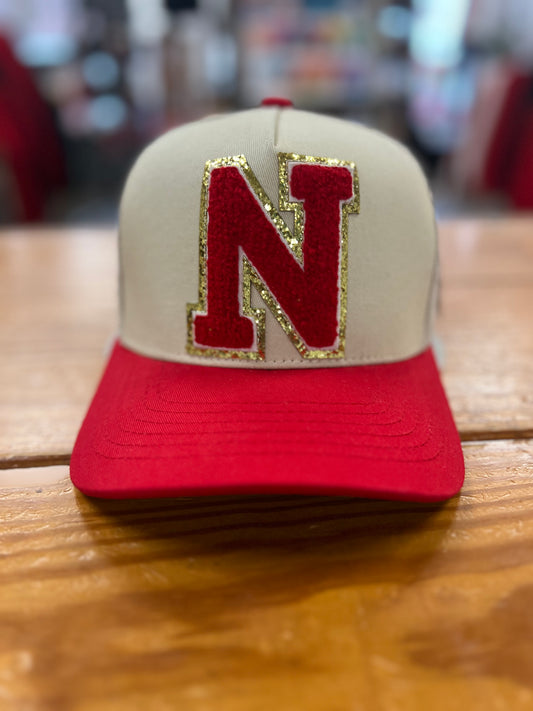 N Chenille Patch Cap