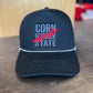 NE Cornhusker State Black Rope Hat