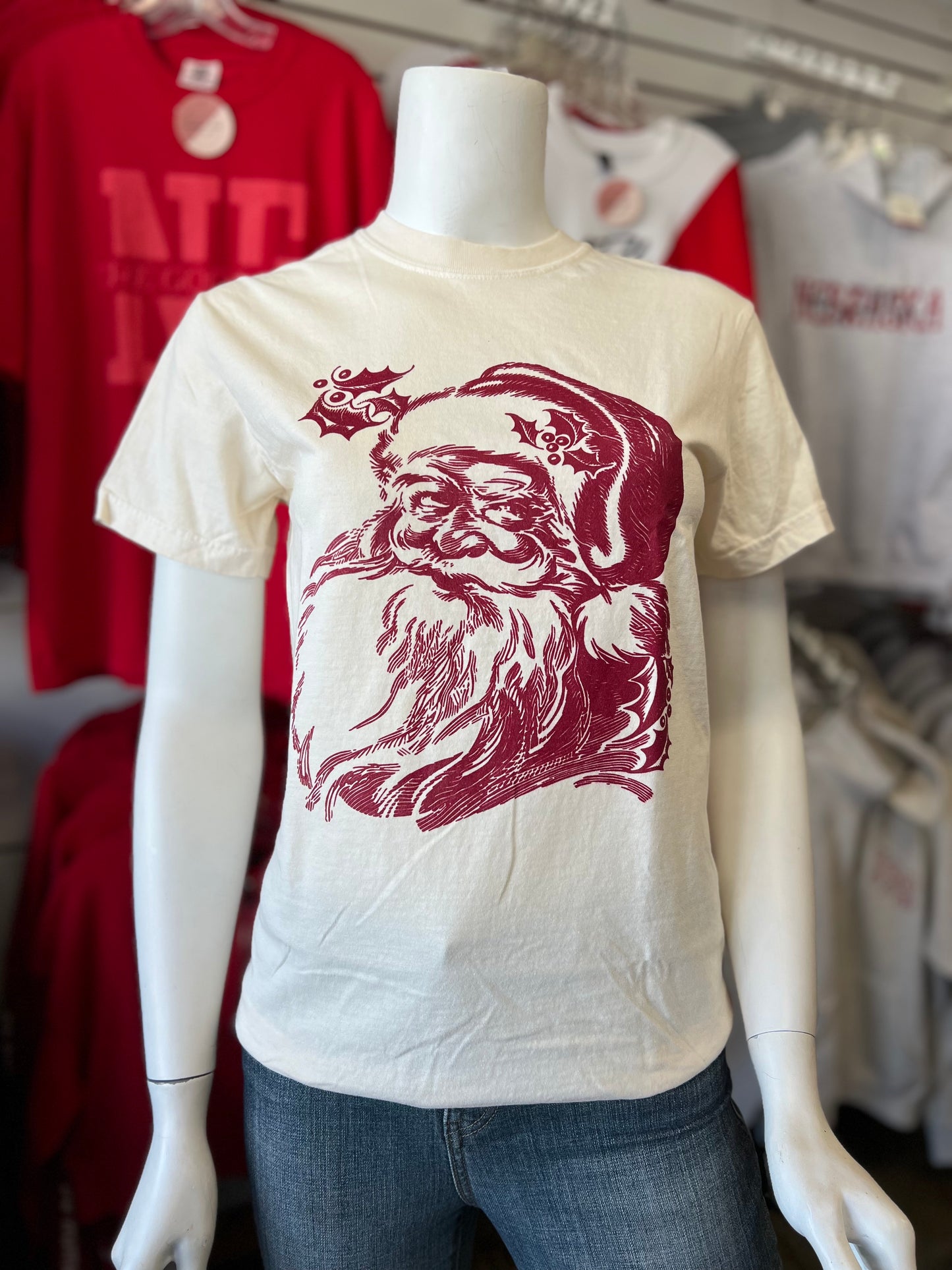 Cream CC Santa Tee