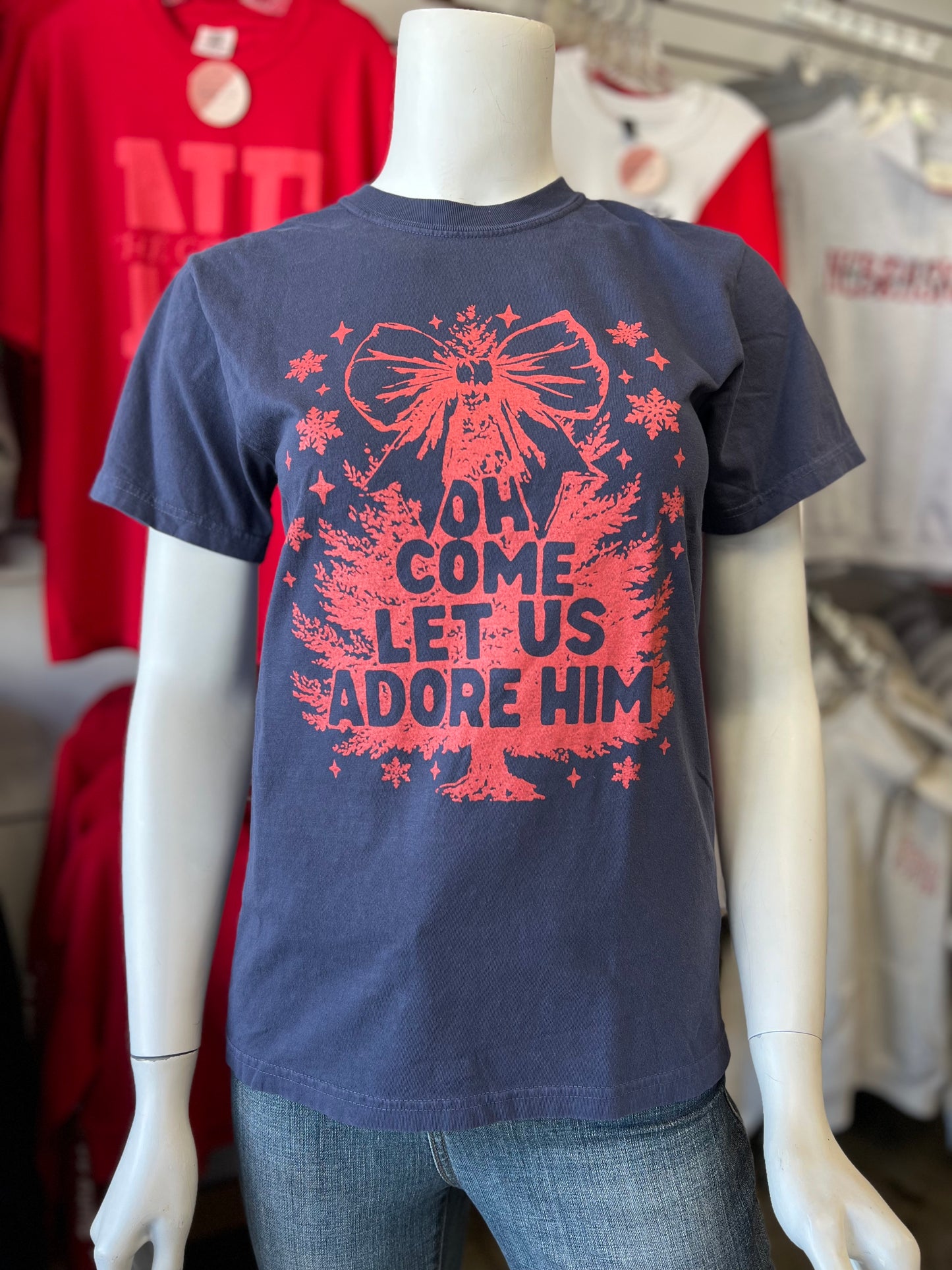 O Come Let Us Adore Him CC Tee