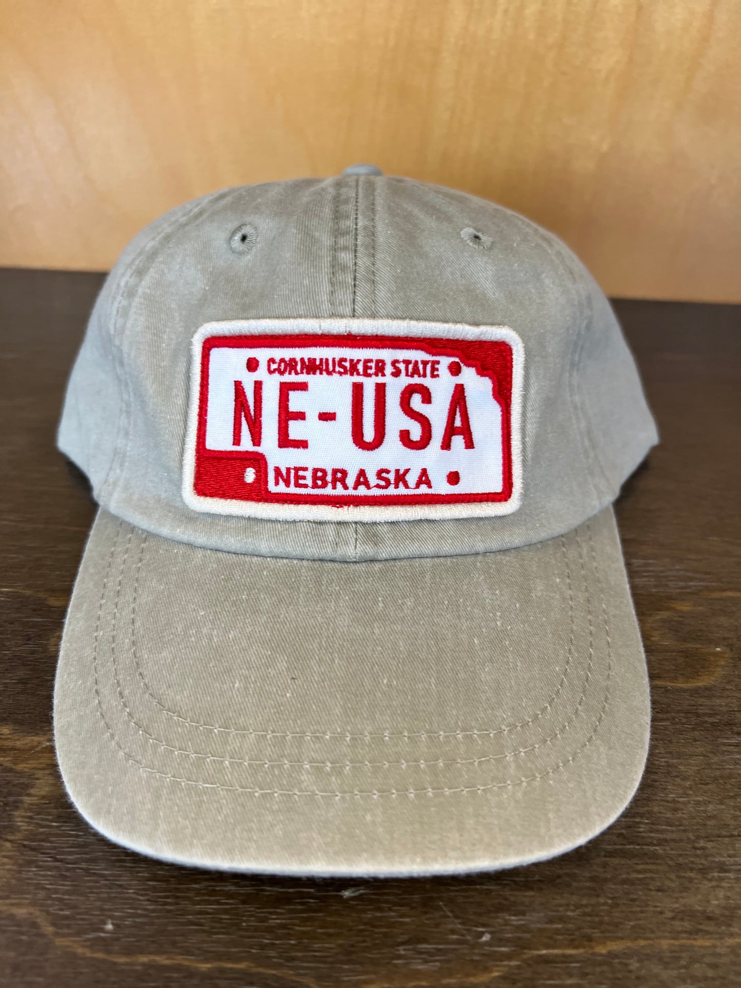 NE License Plate Hat