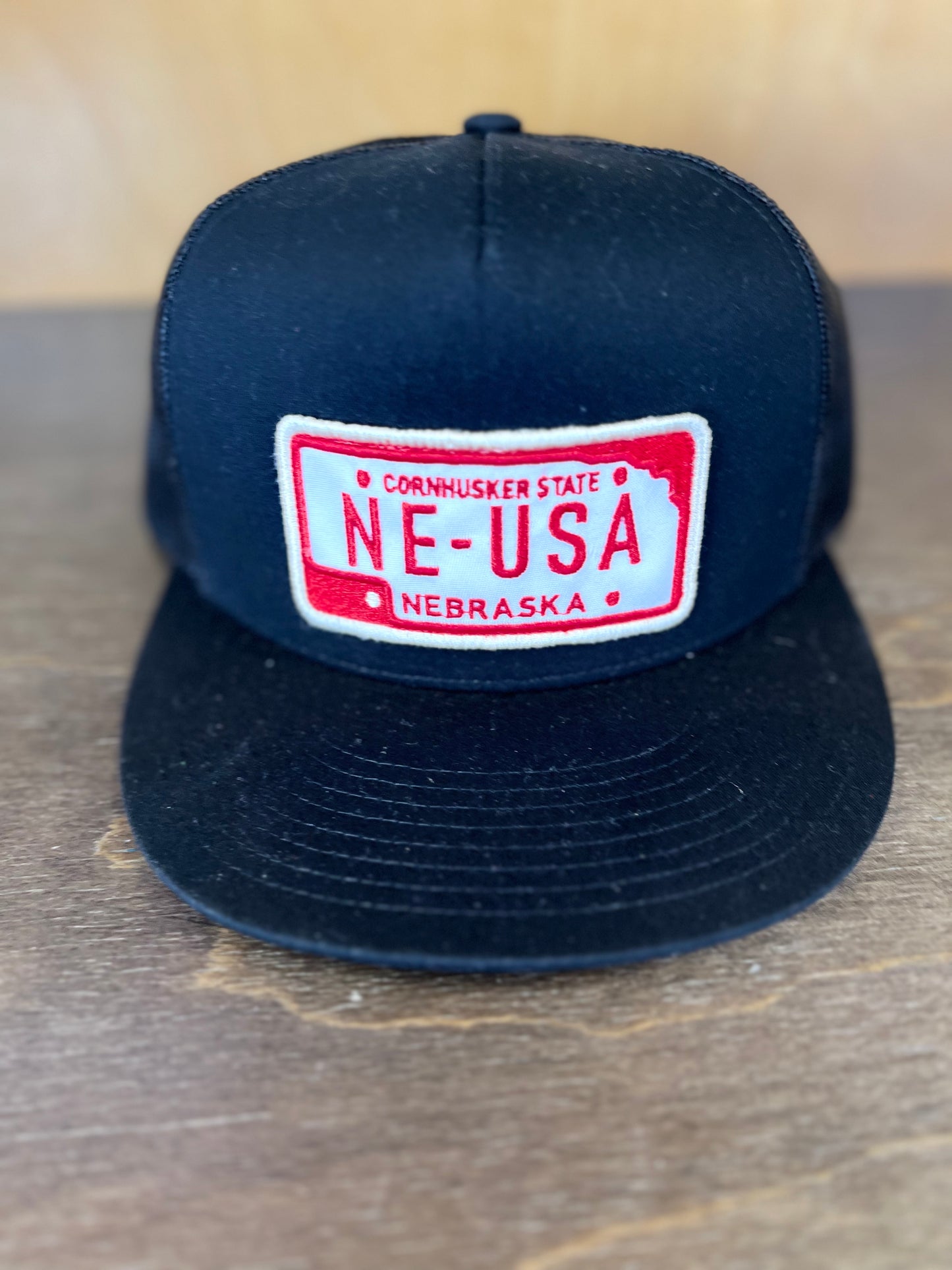 NE License Plate Hat