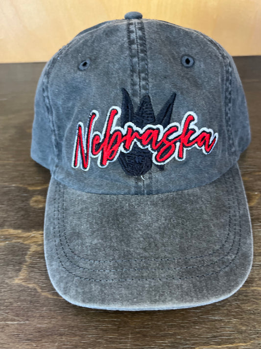 Nebraska Corncob Overlay Hat