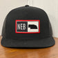NEB Square Patch Hat