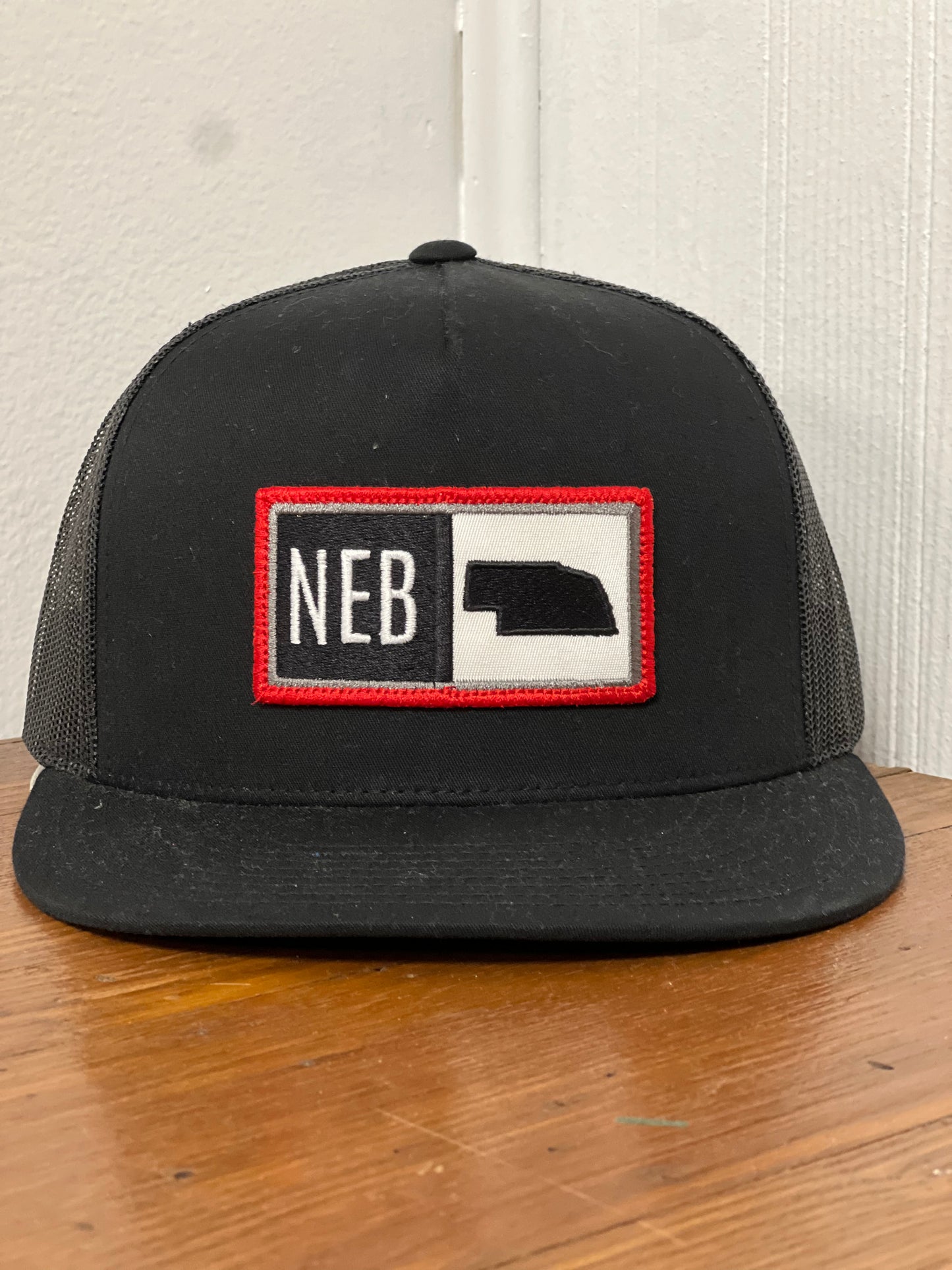 NEB Square Patch Hat