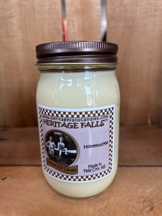 Heritage Falls Candle - Honeysuckle