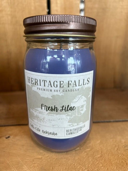 Heritage Falls Candle - Fresh Lilac