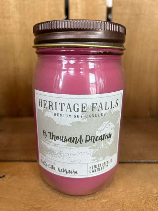 Heritage Falls Candle - A Thousand Dreams